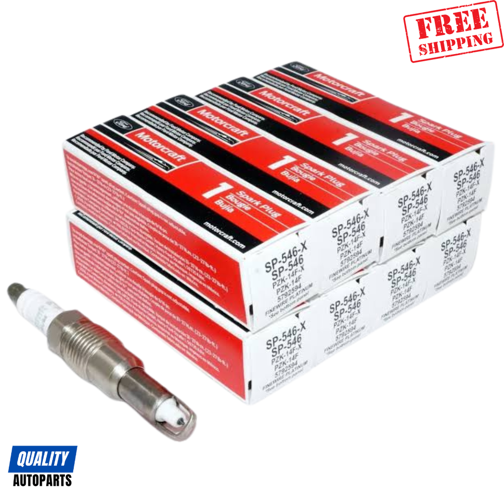 Motorcraft SP546X Platinum Spark Plug (Set of 8)