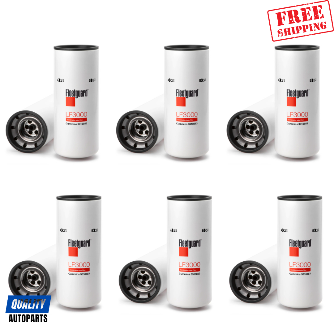 Fleetguard LF3000 Oil Filter (Set of 6)