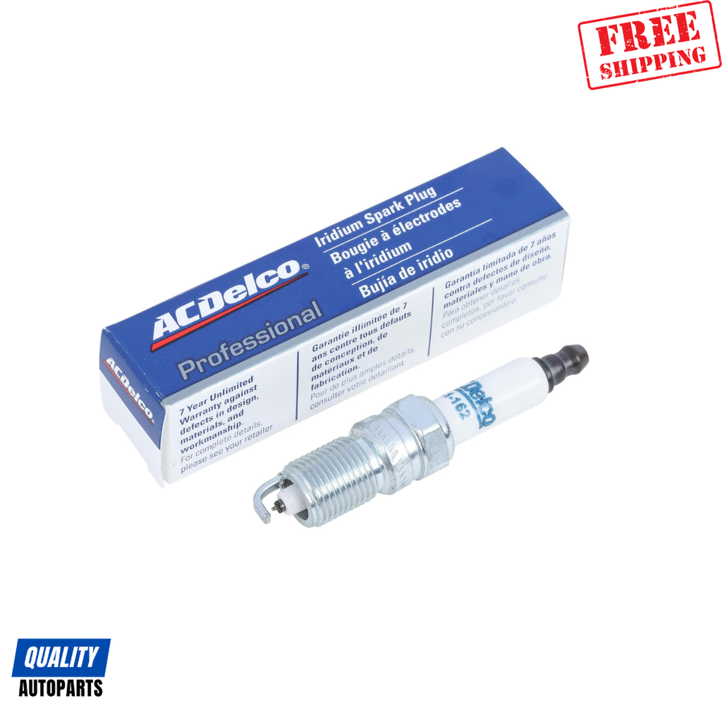 AC Delco 41-162  Iridium Spark Plugs For Chevy Silverado 19417055 (Set of 4)