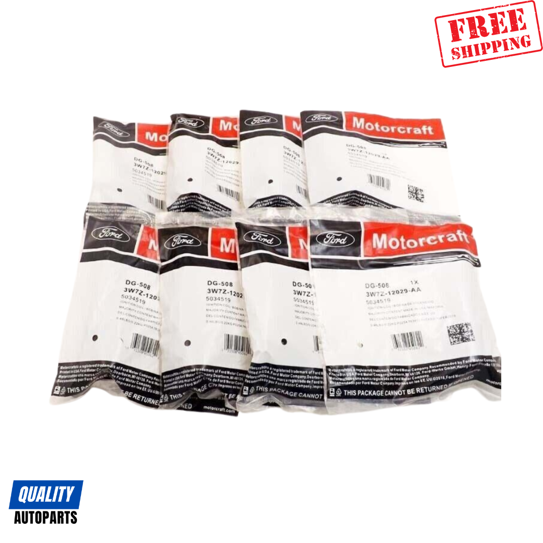 Motorcraft DG508 Ignition Coil For Ford (Set Of 8)