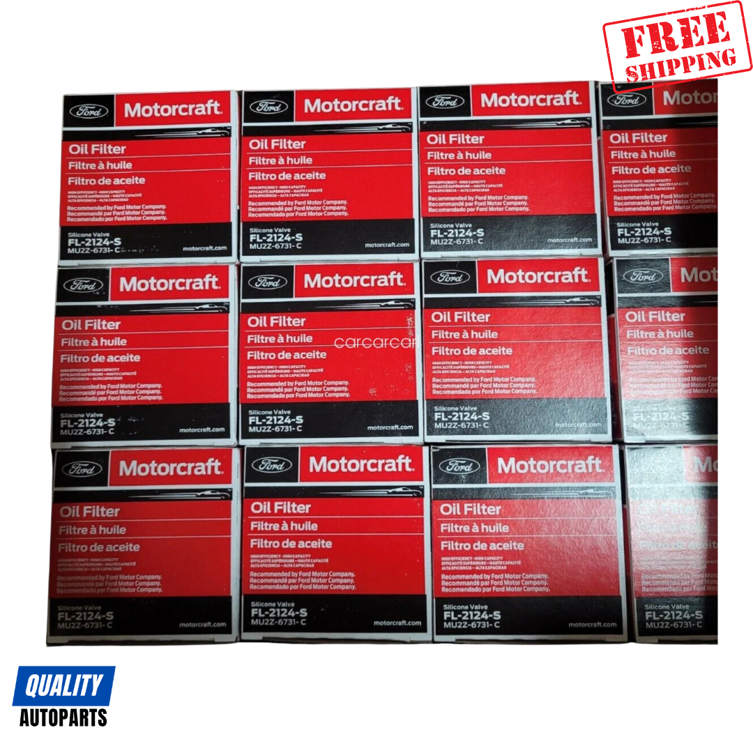 Motorcraft FL2124S 6.7 Powerstroke Oil Filter (Set of 12)