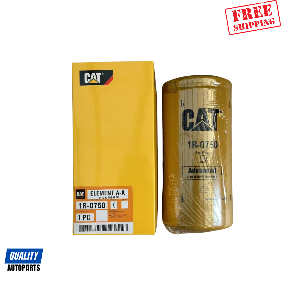 CAT 1R-0750 Caterpillar Fuel Filter (Set of 6)