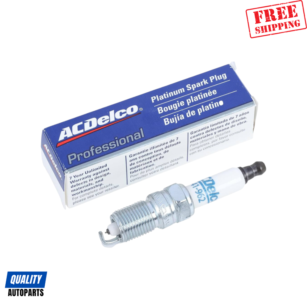 AC Delco 41 962 Spark Plug For Chevy Silverado Professional Platinum Plugs (Set of 8)
