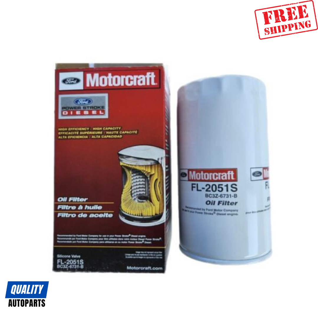 Motorcraft FL2051S 6.7 Powerstroke Oil Filter (Set of 6)