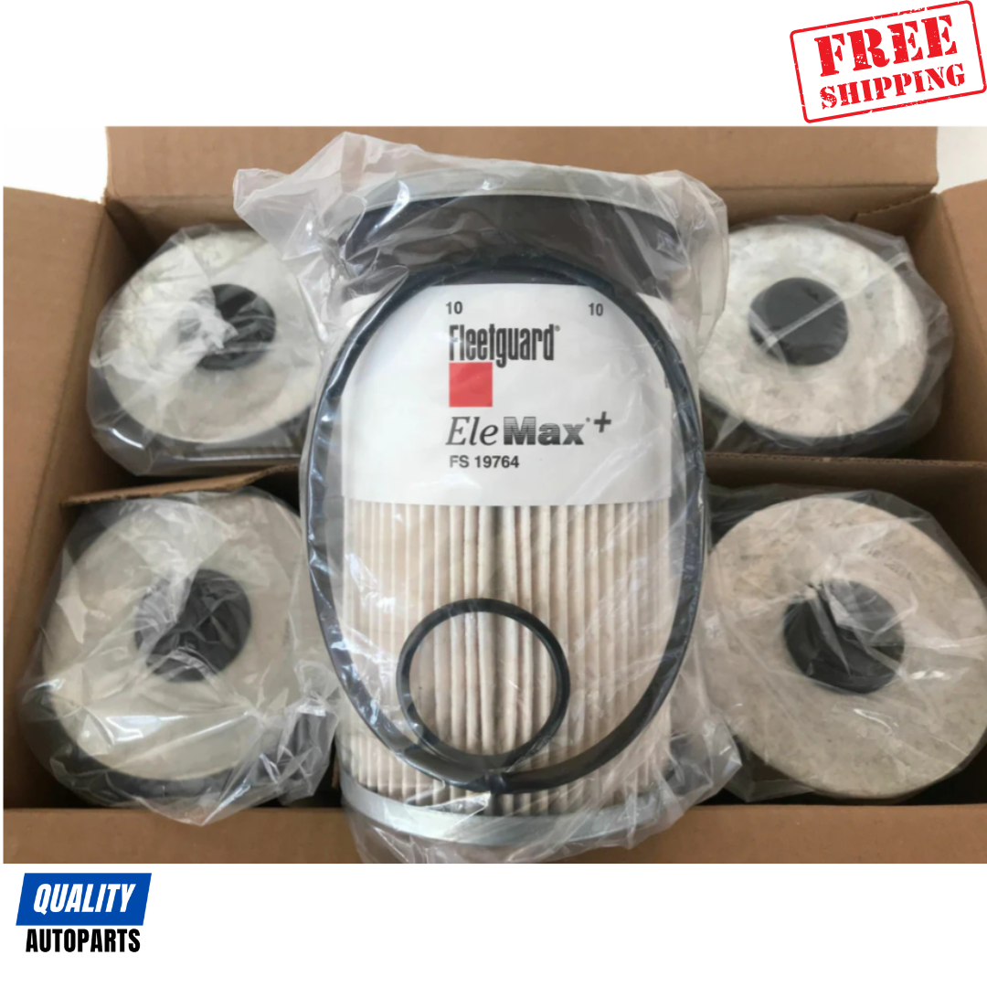 Fleetguard FS19764 Fuel Water Separator Filter (Set of 6)