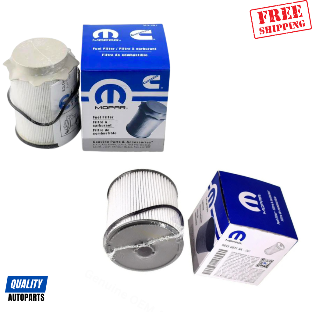 Mopar 68157291AA 68436631AA 6.7 Cummins Fuel Filter