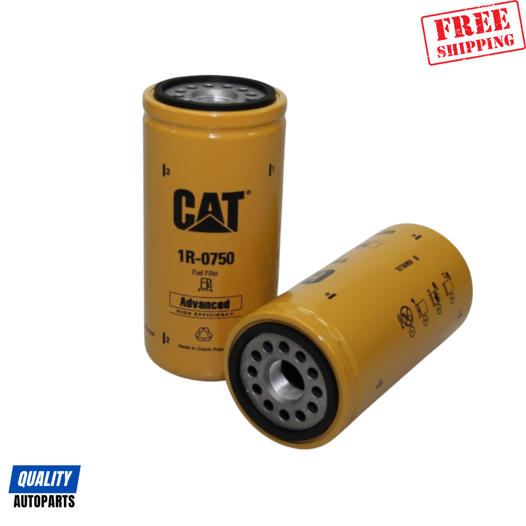 CAT 1R-0750 Caterpillar Fuel Filter (Set of 6)