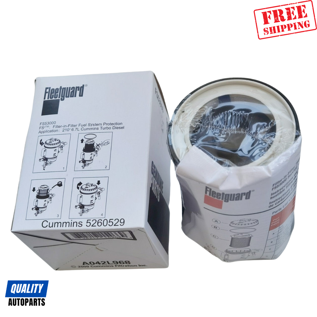 Fleetguard FS53000 Fuel Filter For 6.7 Cummins Engine