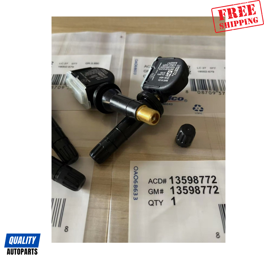 AC Delco 13598772 GM TPMS Tire Pressure Monitor Sensors (Set of 4)