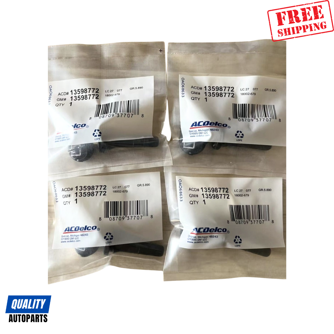 AC Delco 13598772 GM TPMS Tire Pressure Monitor Sensors (Set of 4)